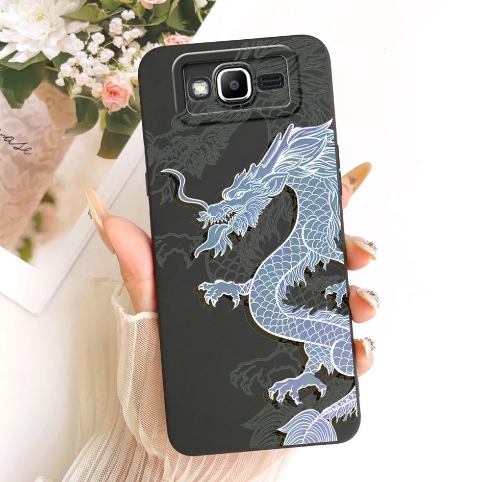 For Samsung Galaxy J2 Prime Case Cute Cartoon Cat Shockproof Silicone Soft Cover For Samsung J5 Prime On5 2016 G570 G570F Fundas