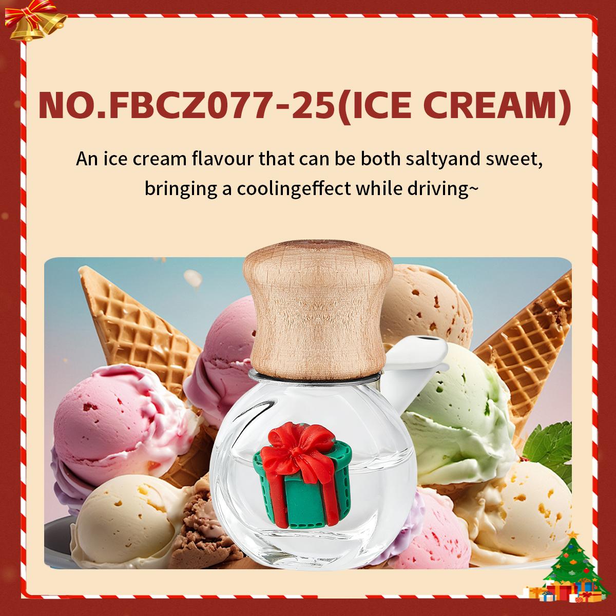 

Christmas Car Air Freshener - Festive Christmas Element Design Long-Lasting Scent Premium Car Perfume for Holiday Interior Decor