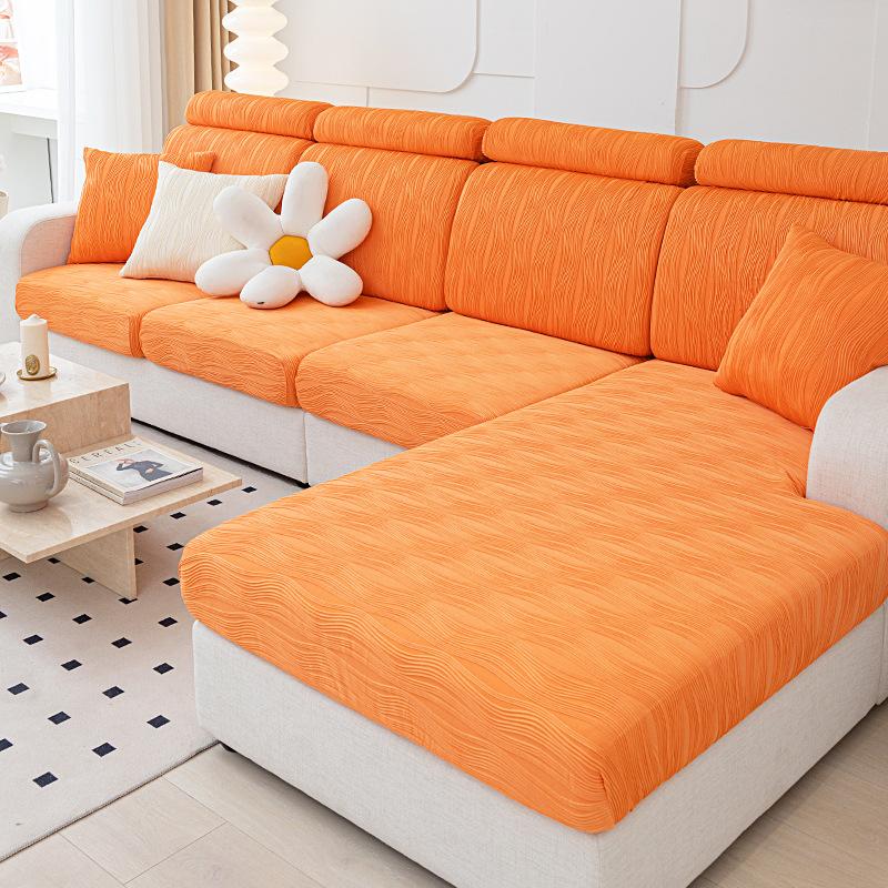 Summer Ice Silk Stretch Sofa Cover Cover All -Inclusive Universal Cover Universal New Sofa Cushion Summer Cover Towel