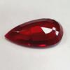 Certified Natural Red Ruby 90.09 Ct Pear Mozambique Heated Gemstone M064 L5Z40