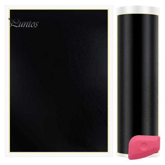 

Цветная бумага для гравировки и маркировки эффективно гравирует на металлической керамике, стекле, гравировальной бумаге для маркировки волокон чёрный