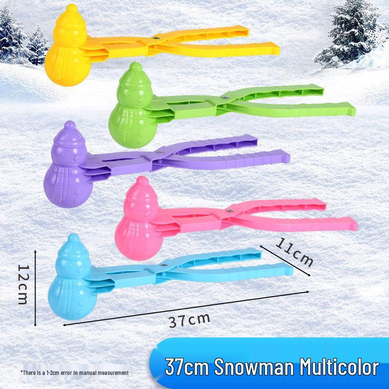 Large Snowball Maker Set - Duck, Heart, Snowman Shapes