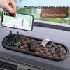 Multi-functional Car Anti-slip Mat with Phone Holder & Parking Number Plate