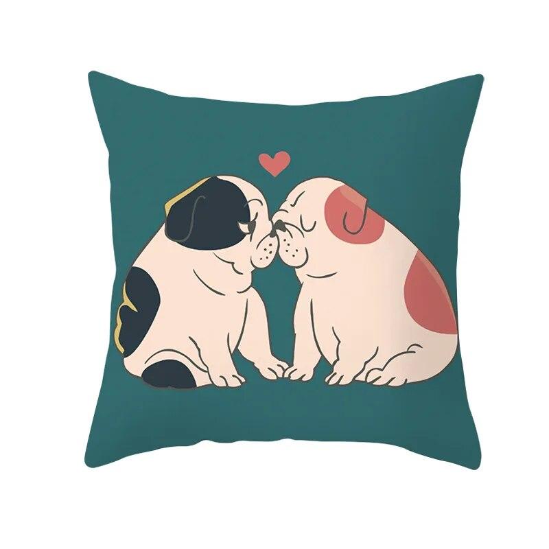 Happy Valentines Day LOVE Heart Față de pernă pentru cuplu Husă de pernă pentru canapea Husă de pernă pentru pat Husă de pernă Decor acasă Husă de pernă pentru mașină