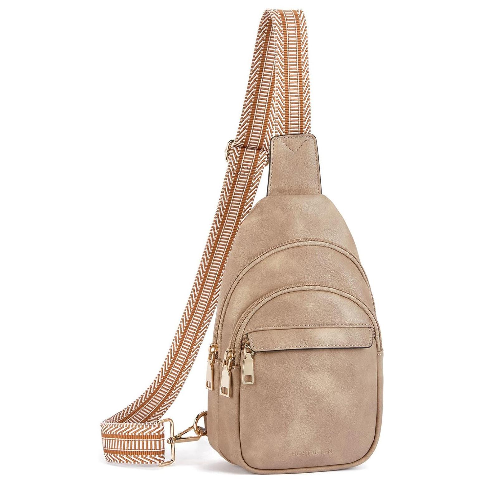 

Bags Women s large-capacity women s breast bags Simple trendy shoulder messenger bags Fashion pu bags светло-коричневого