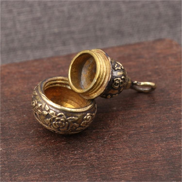 3 Pack Fashion Gourd Charm Small Pendant Gourd Jewelry Making Accessories Suitable for Jewelry Making and Decoration