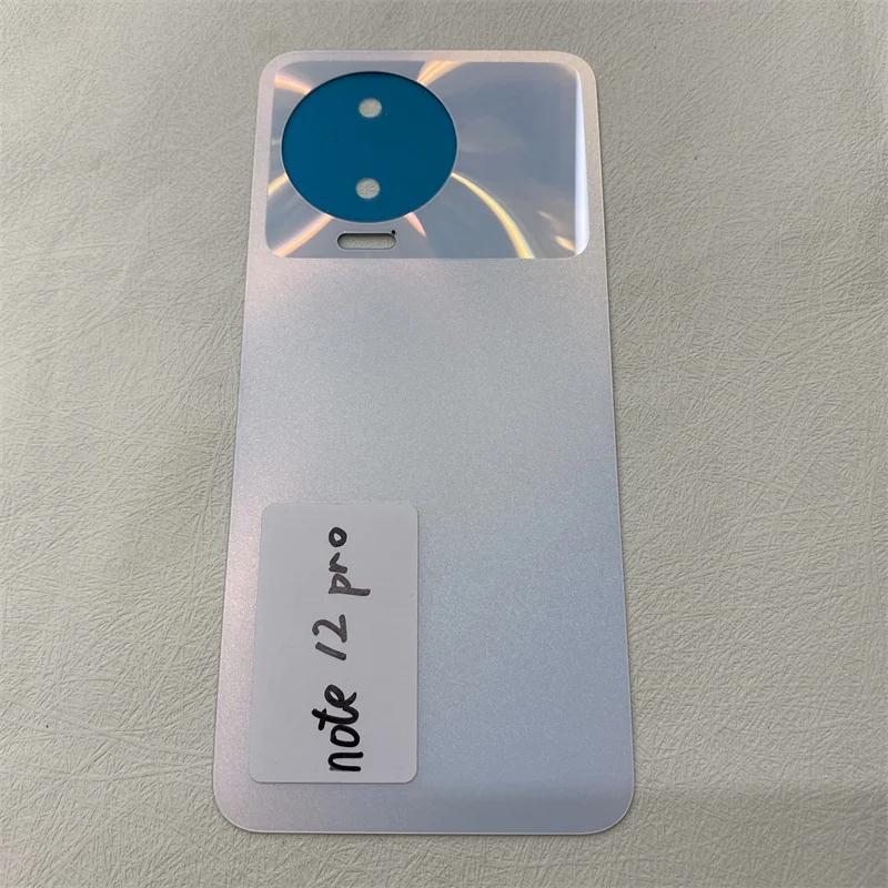 For INFINIX Note 12 Pro X676C Back Battery Cover Housing Rear Back Cover Housing Repair Parts белый