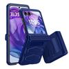 For Motorola Razr Ultra 2024/Razr Pro 2025/Razr Pro 2026 With Hinge Protection, Built-in Screen Protector Shockproof All-Inclusive Phone Cover-Red