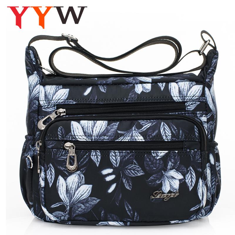 Shoulder Bags for Women Nylon Crossbody Bags Waterproof Lightweight Female Messenger Bags Large Capacity Purses and Handbags