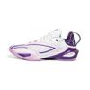 New LINING Flash Strike 11 Basketball Shoes Men's Low Top White Purple ABAU053-20