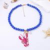 Animals Lobster Pendant Necklace For Women Summer Beach Party Jewelry Gifts