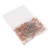 100Pcs Pearlized   Head Pins Sewing Quilting Straight for Bouquets Floral Fabric