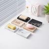 Marble Soap Dish Drainage Tray Bathroom Kitchen Minimalist Stone Holder Handmade Rest