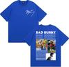 Bad Bunny DTMF Debi Tirar Mas Fotos 2026 Album Cover Tshirt Unisexs Clothing Fashion High Street T Shirts Unisex Summer Tops T Shirt