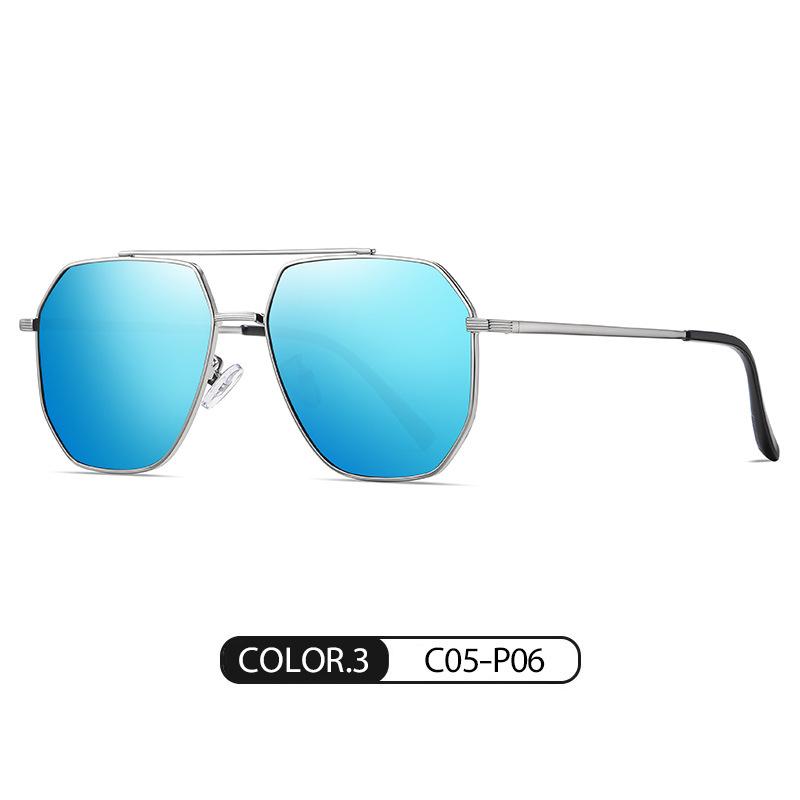 Strictly Selected Polarized Sunglasses Polygonal Oval Sunglasses Personalized Uv Protection Glasses 8537