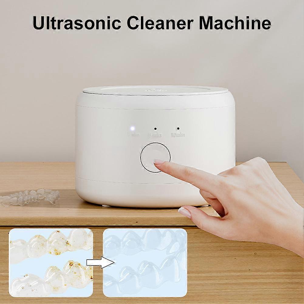 Ultrasonic Cleaners For Dentures Retainer Mouth Guard Aligner Whitening Jewelrys