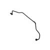 Coolant Hose Expansion Tank Pipe Coolant System Repair Black Rubber Material Direct Replacement OEM T2H46141 OEM T2H4037
