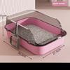 Semi-closed Cat Litter Box Oversized Splash-proof Thickened Cat Toilet Pet Supplies Cat Litter Box Oversized Deodorant