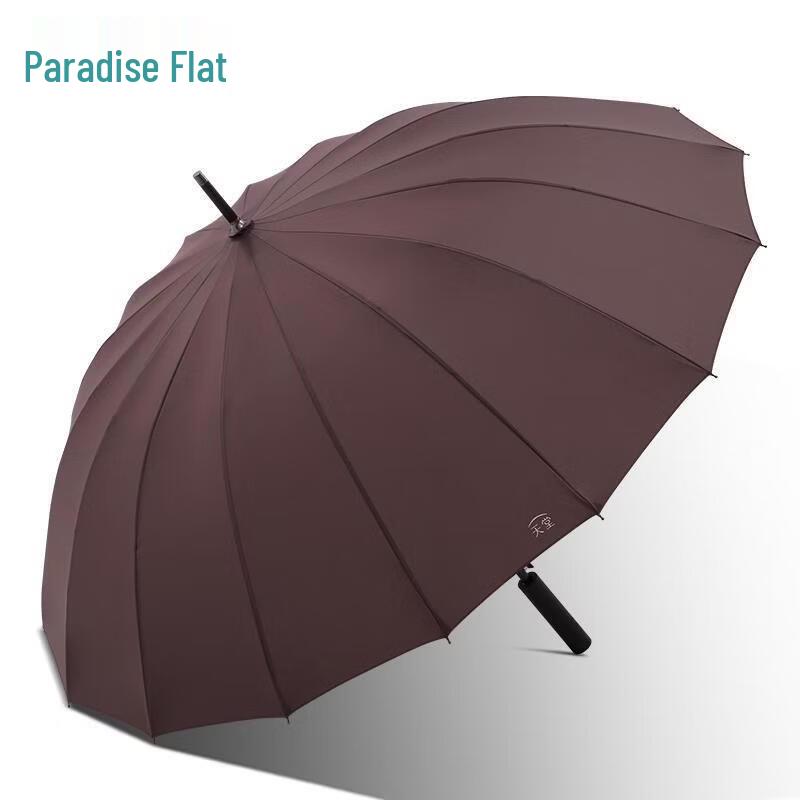 Heaven Umbrella 16-Rib Large Reinforced Long Handle Rain Umbrella