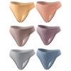 6Pcs Plus Size Women's Thongs Panties Underpants High Elasticity Low Waist Sexy Cotton Comfortable Underwear T-strings