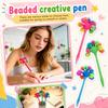 Stress Relief Pen with 2ML Liquid Capacity Soft Flexible Tips Sensory Fidget Toy Office School Writing Tool