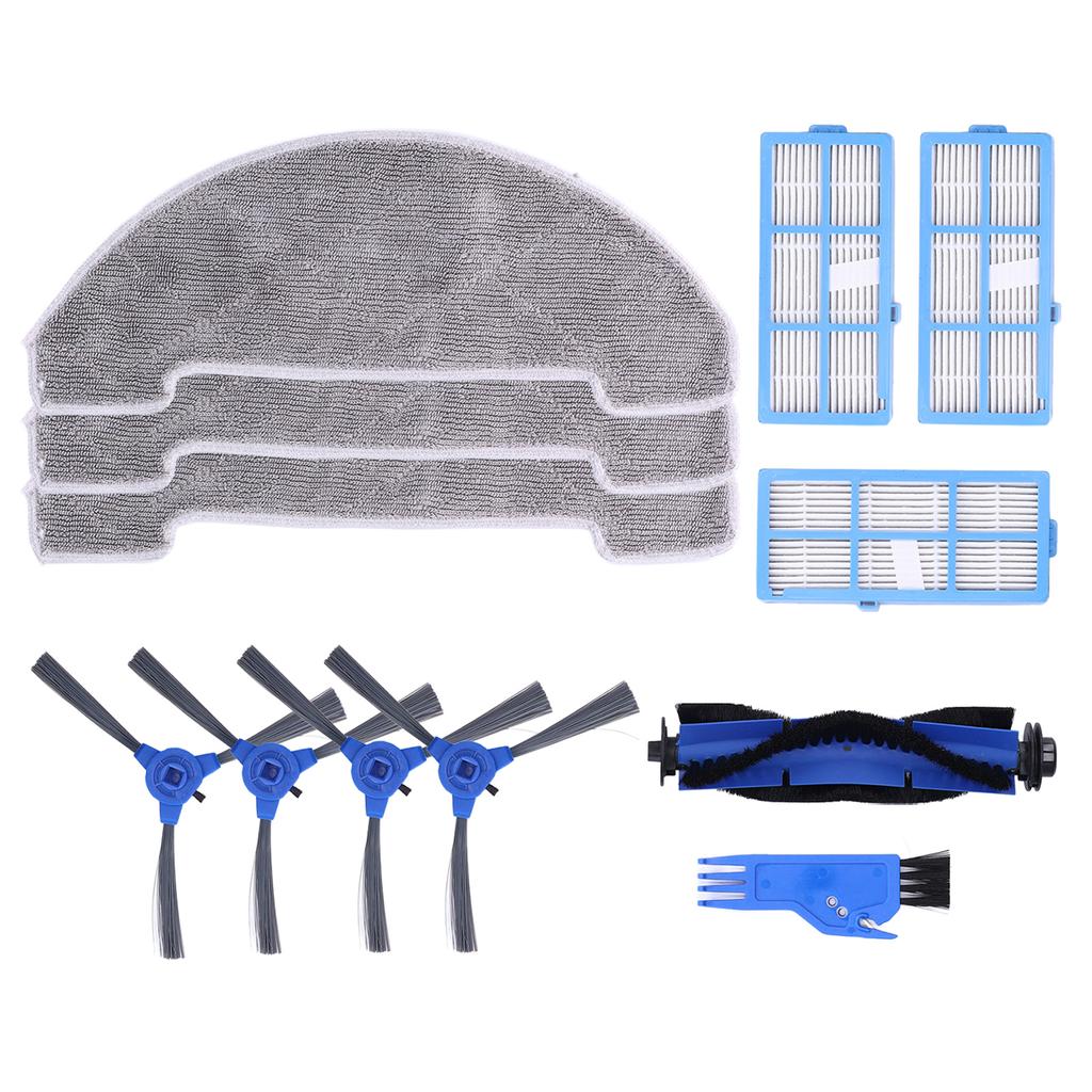 Kit per Aspirapolvere Robotico con Spazzola Laterale Panno Filtro Spazzola Principale per Proscenic 850T Tute per la Pulizia