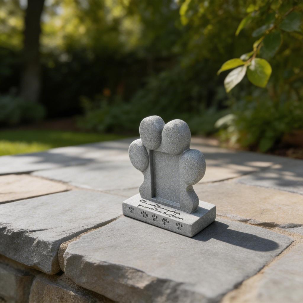 Hundegedenkstein Gartendekoration Haustiermarkierung Inklusiv Für Haustiere