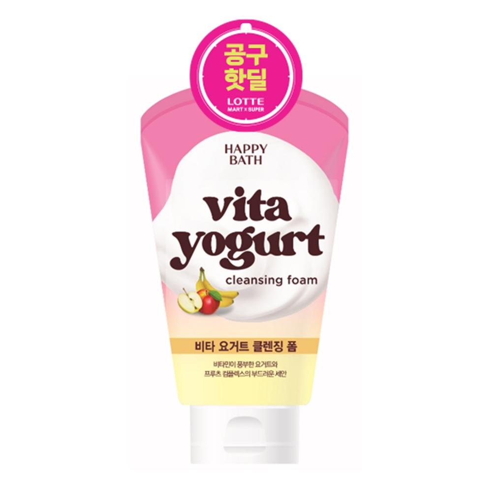 

[Горячее предложение] Happy Bath Vita Очищающая пенка с йогуртом, 250 г