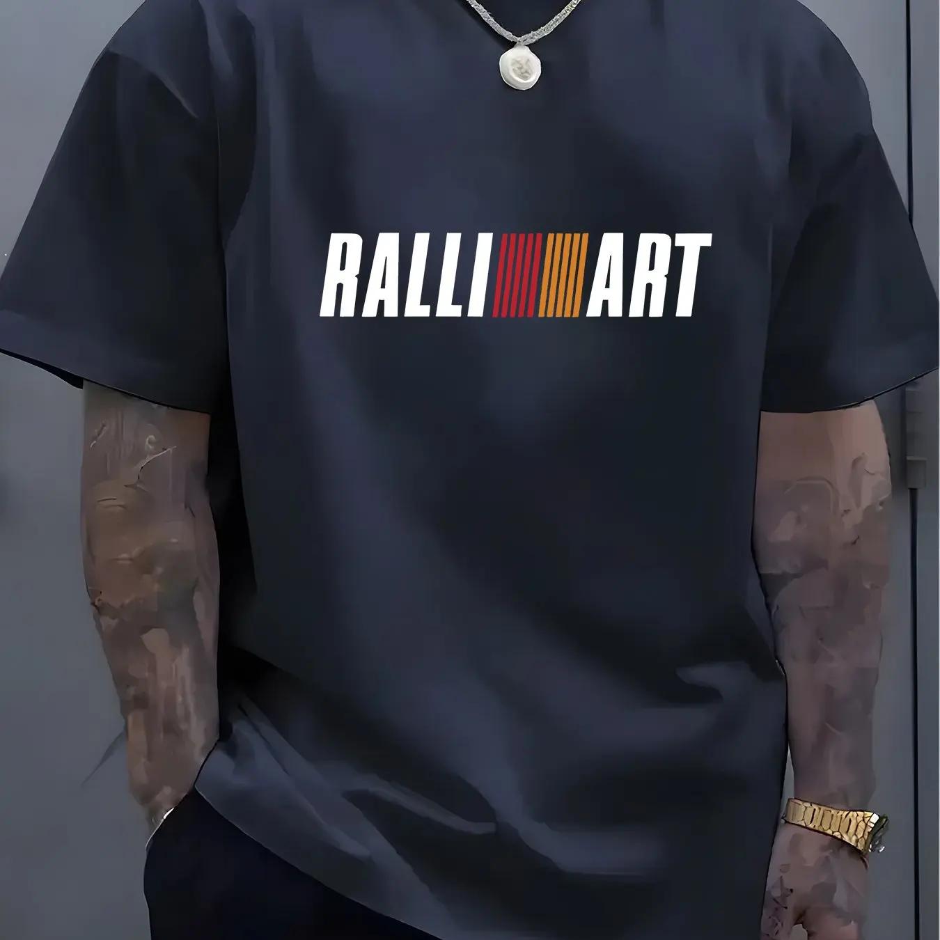 

Мужская повседневная футболка с круглым вырезом, с алфавитным узором, летняя футболка из чистого хлопка 3Xl 4XL