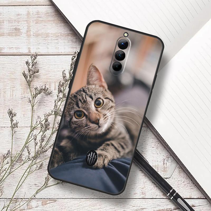 Cute Cat Animal Case For ZTE Nubia Red Magic 11 10 9 8 8S 9S 10S Pro Plus 6 7 6S 7S Pro 5G 6R 10 Air Funda