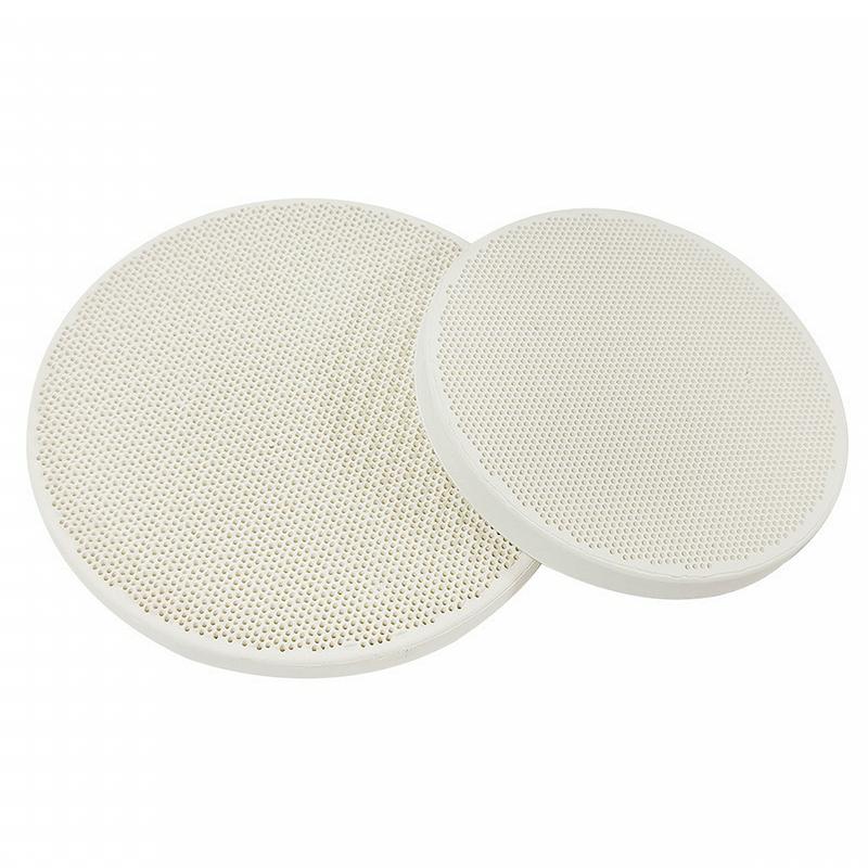 Round Square Ceramic Honeycomb Soldering Board Jewelry Heating Paint Printing Drying Tool Plate Jewelry Processing Making Tool
