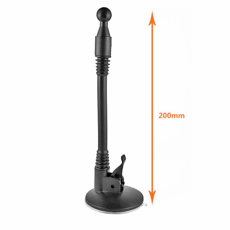 Magnetische Halterung Flexibler Hals Saugnapf Auto Handyhalterung für Windschutzscheibe, 360° verstellbarer Magnetkopf Universeller Handyhalter