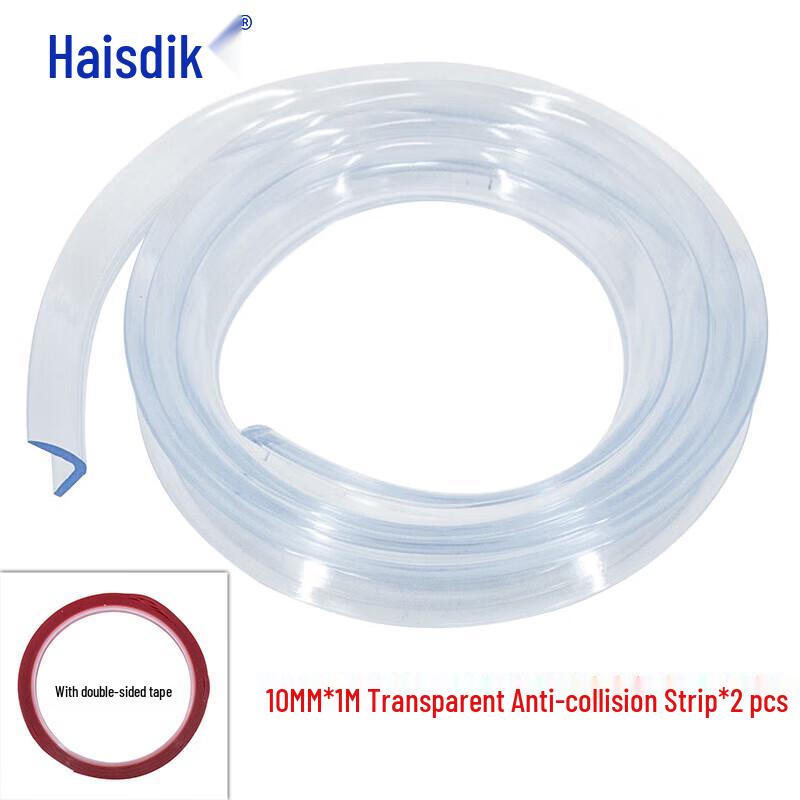 Haisidike gnJZ-1023 Transparent Soft PVC Edge Protector Strip