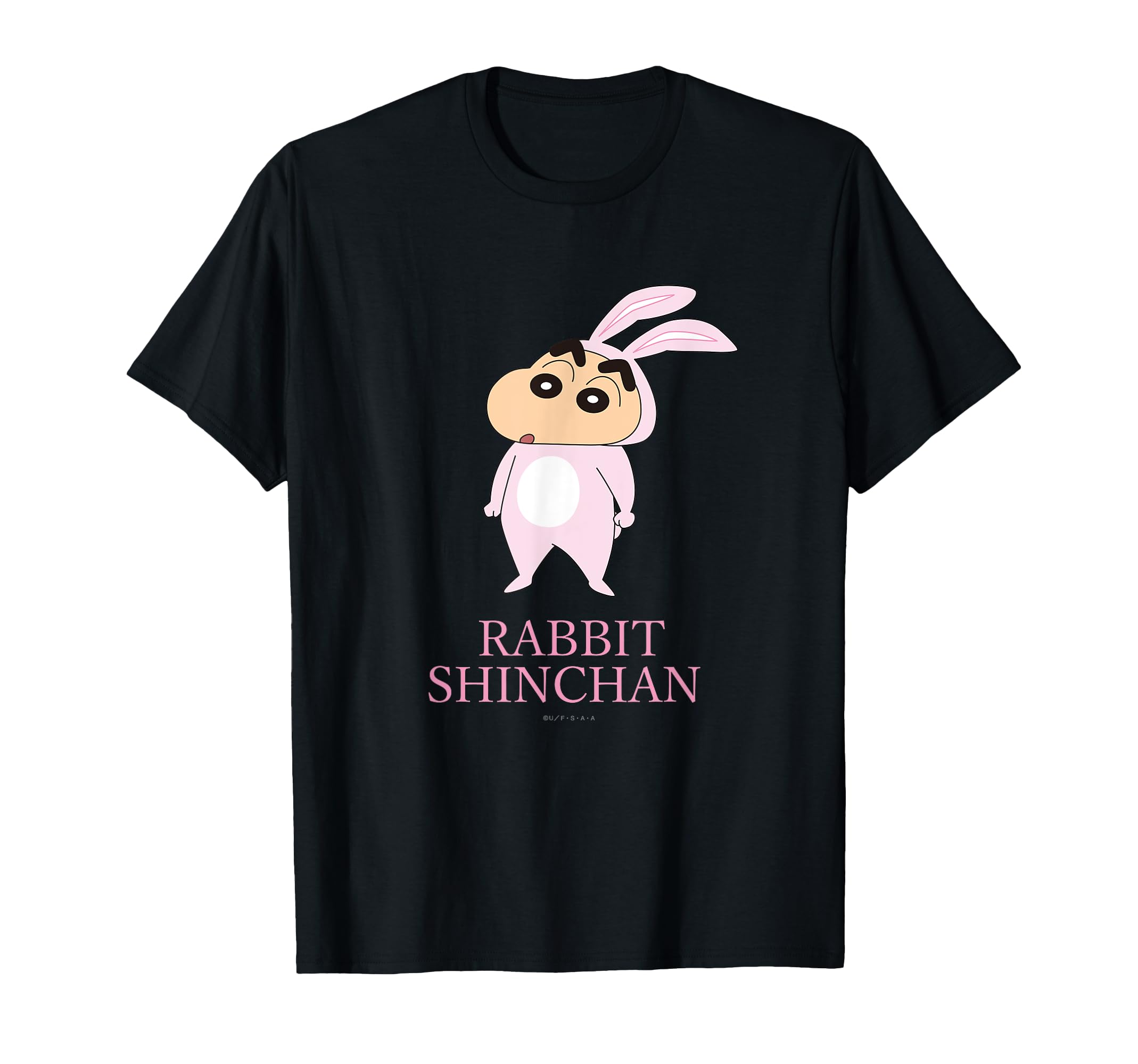 

Crayon Rabbit Shin-chan Shin-chan T-shirt чорний