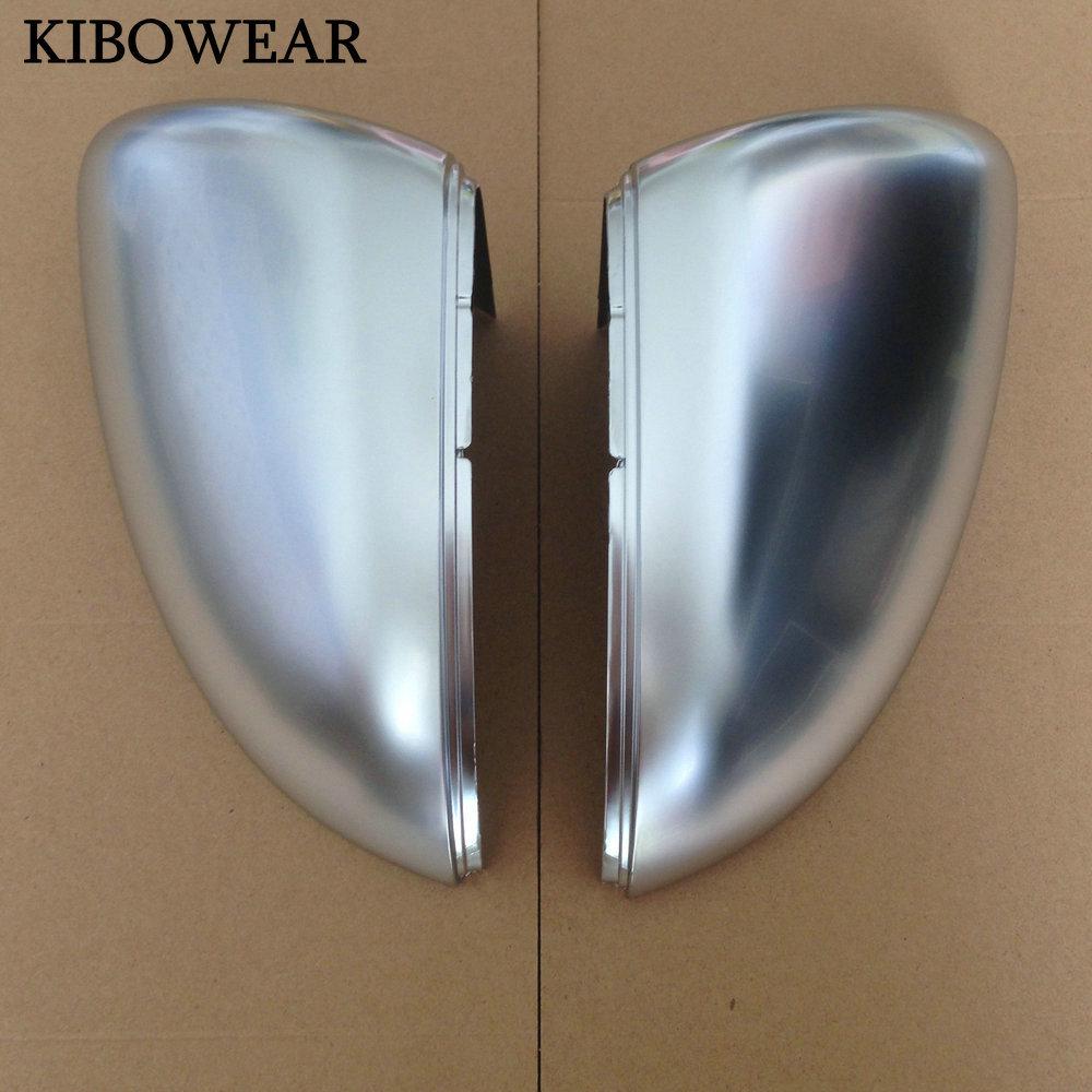 

Volkswagen Golf 7/7.5 GTI/GTD/GTE/R Rearview Mirror Cover, Electroplated Silver Matte Finish Polo 2013-2017