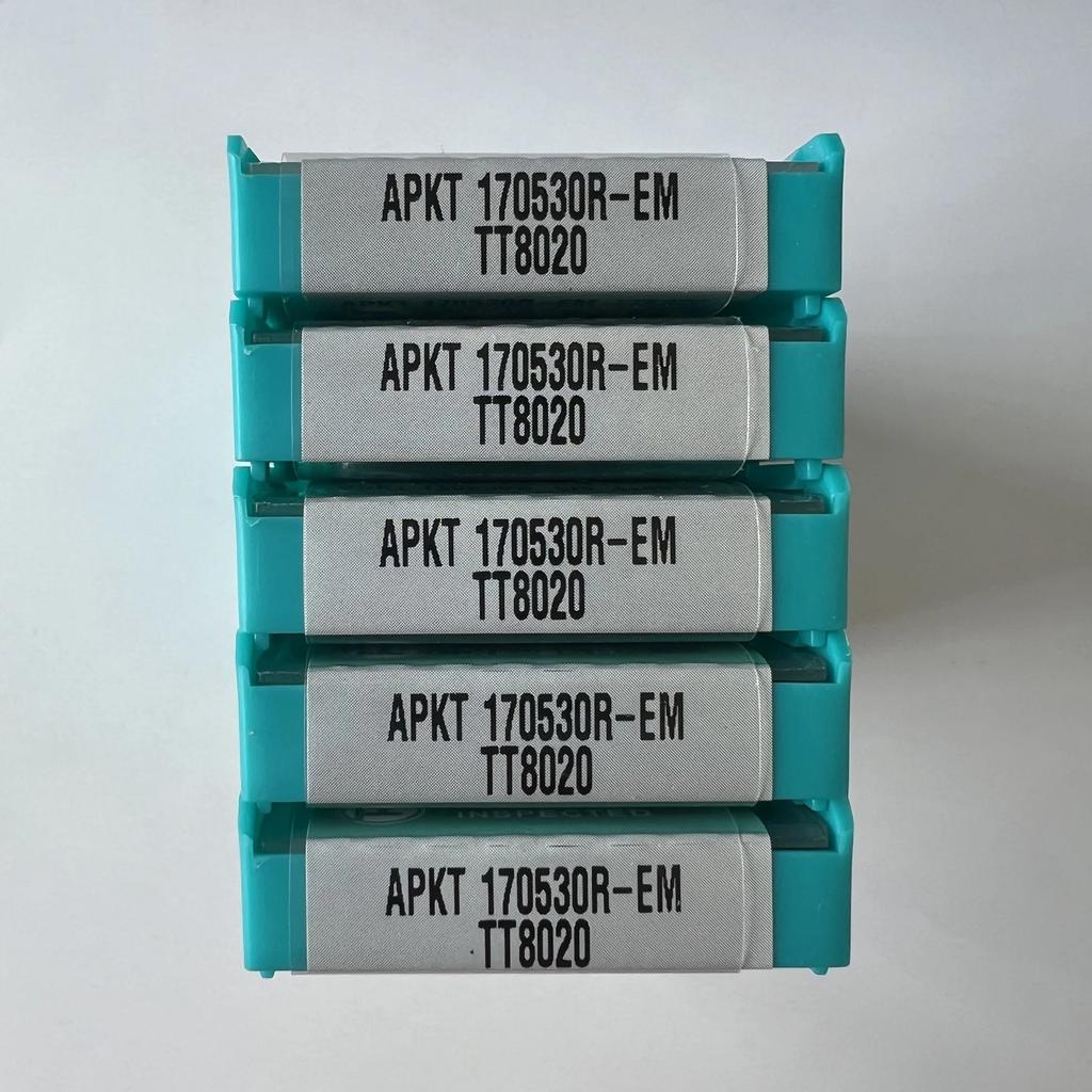TaeguTec / APKT170530R-EM TT8020 /Original genuine CNC alloy blade 10 PCS