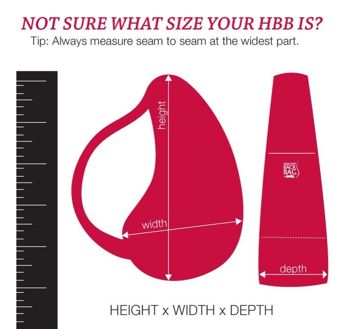 HEALTHY BACK BAG Textured Nylon Small Calypso Pink