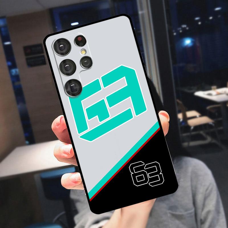 George Russell Case For Samsung Galaxy S20 FE S21 S22 S23 Ultra S22 Plus S8 S9 S10 Note 10 20 Ultra Cover