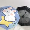 Cute Bunny Boot Automatic Opening/Closing Umbrella - Outdoor Travel Accessories for All Seasons, Lightweight and Durable 043