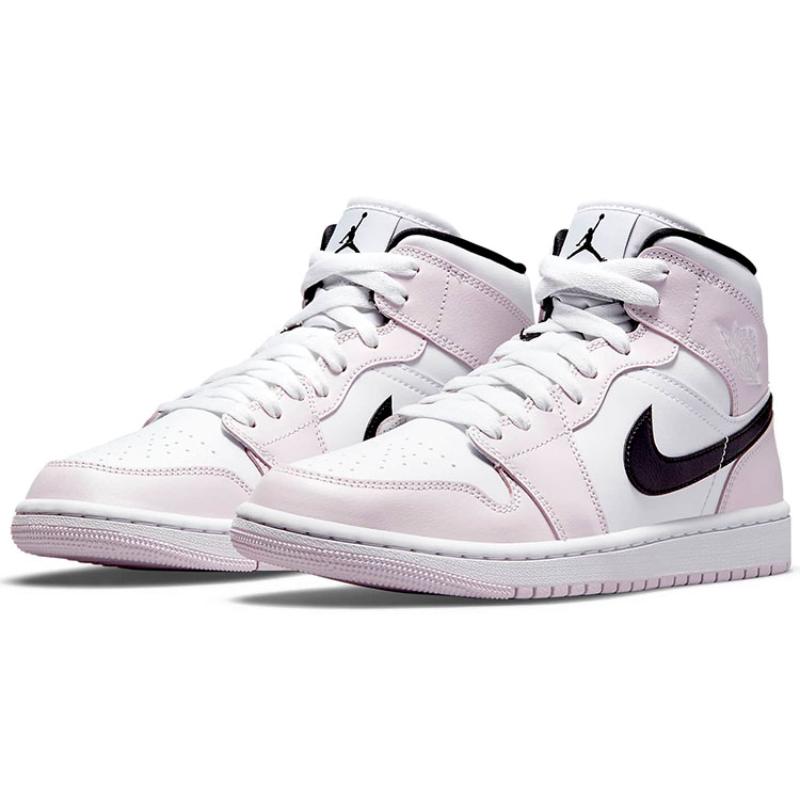 Air Jordan 1 Mid 'Barely Rose' Women's Jordan BQ6472-500