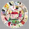 50 Whimsical House Stickers: Cute, Creative Cartoon Decor for Phones, Planners, and Laptops
