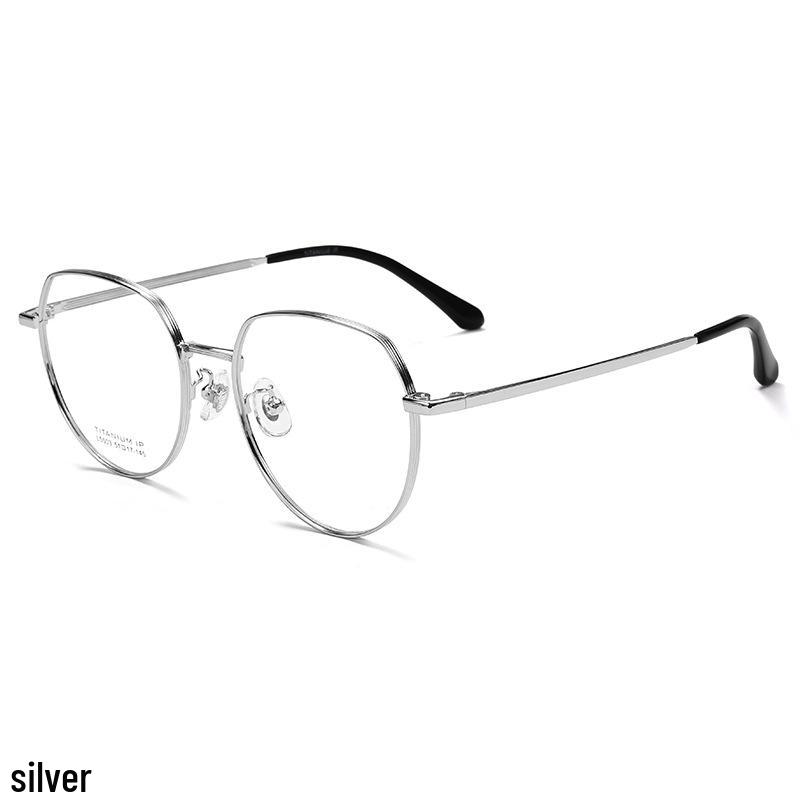 

Ретро Оправа для очков из чистого титана - Унисекс Модный стиль «Дракон» для близорукости