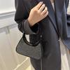 Stylish Fashionable Rhinestone Single Shoulder Bag Elegant Trendy Crossbody Purse For Women