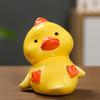 Handgefertigte Enten-Miniaturfigur Keramik Haustier Ente Landschaftsdekoration Schreibtischdekorativ
