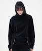 Noi1728 Waffle Warmer Hoodie (Black)