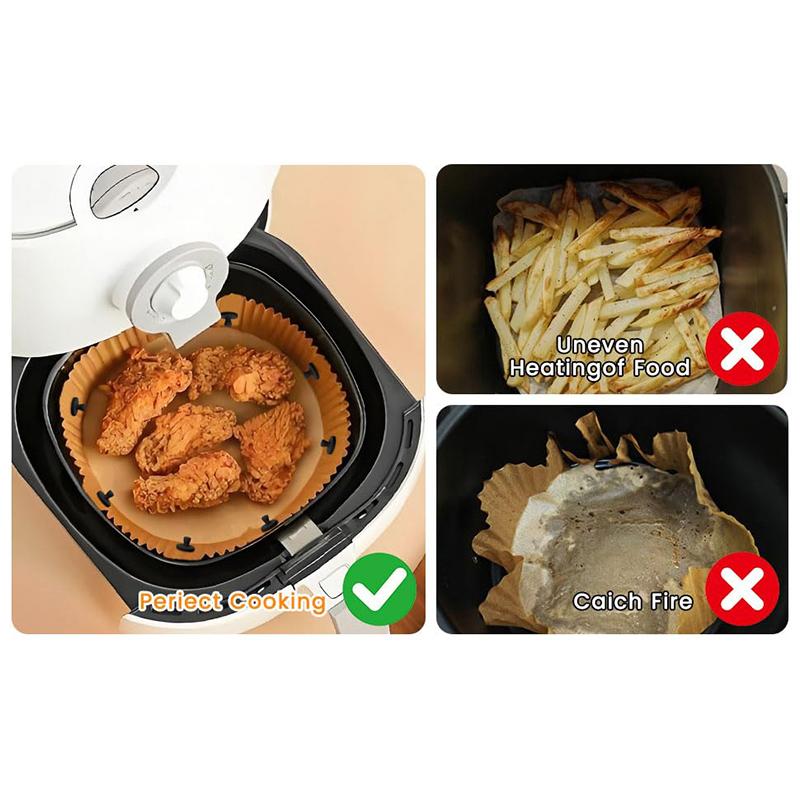 Air Fryer Magnet Silicone Buckle Air Fryer Magnetic Silicone Clips Parchment Paper Used To Control The Air Fryer Can Be Reused