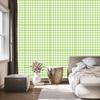 Wallpaper Fabric Pattern Lime and White for Living Room and Bedroom 50x1000