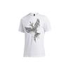 Printed Crew Neck Short Sleeve Men's White FT2753