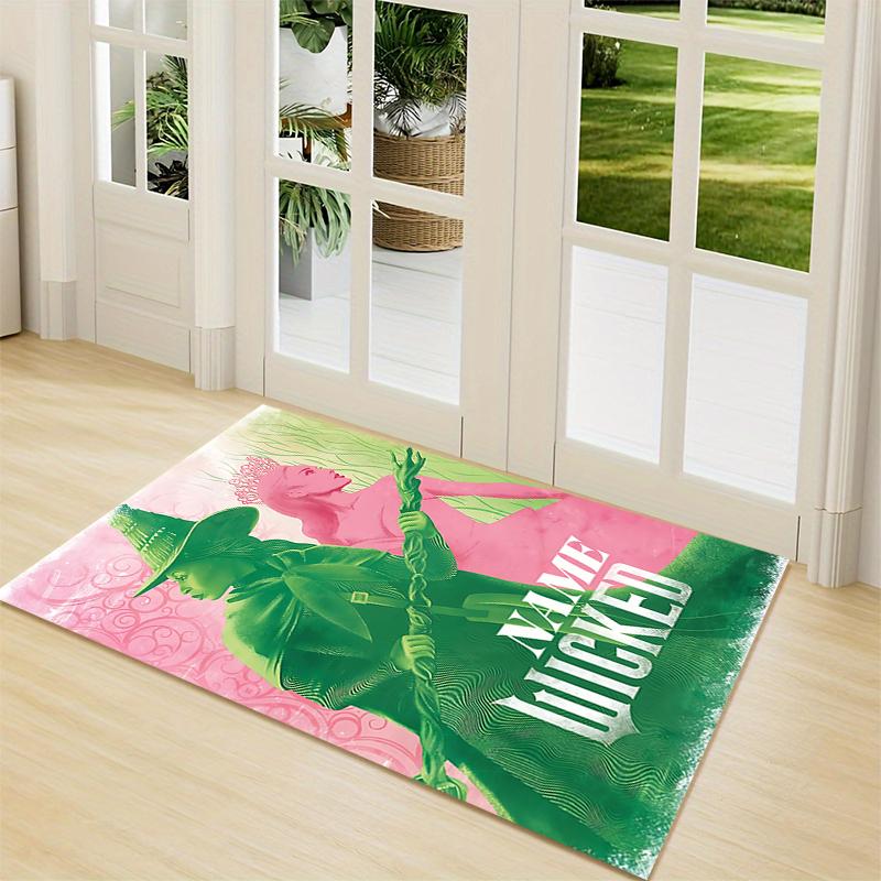 Custom Name "Magical Fantasy Dress" Carpet Rug Customizable Soft Washable Anti-Slip Home Living Room Sofa Mats Personalized Rug. 0909330