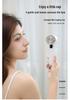 Compact 25-Year Handheld Cooling Fan with Ice Pack & Carabiner for Portable Outdoor Use